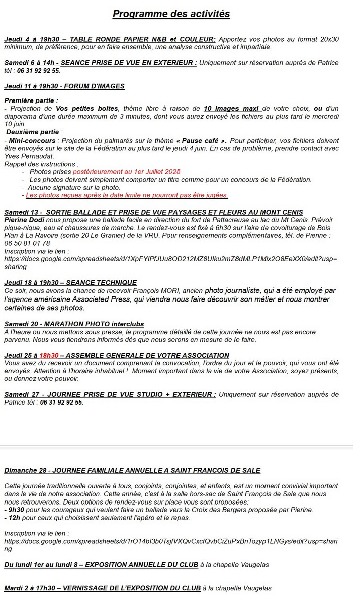 2026-06 programme de juin
