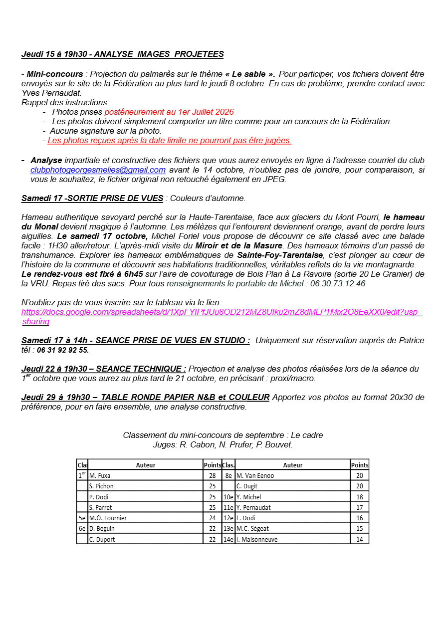2026-10 PROGRAMME OCTOBRE