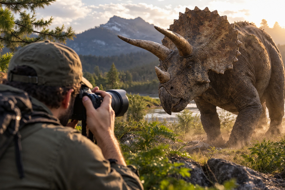 photographe triceratops